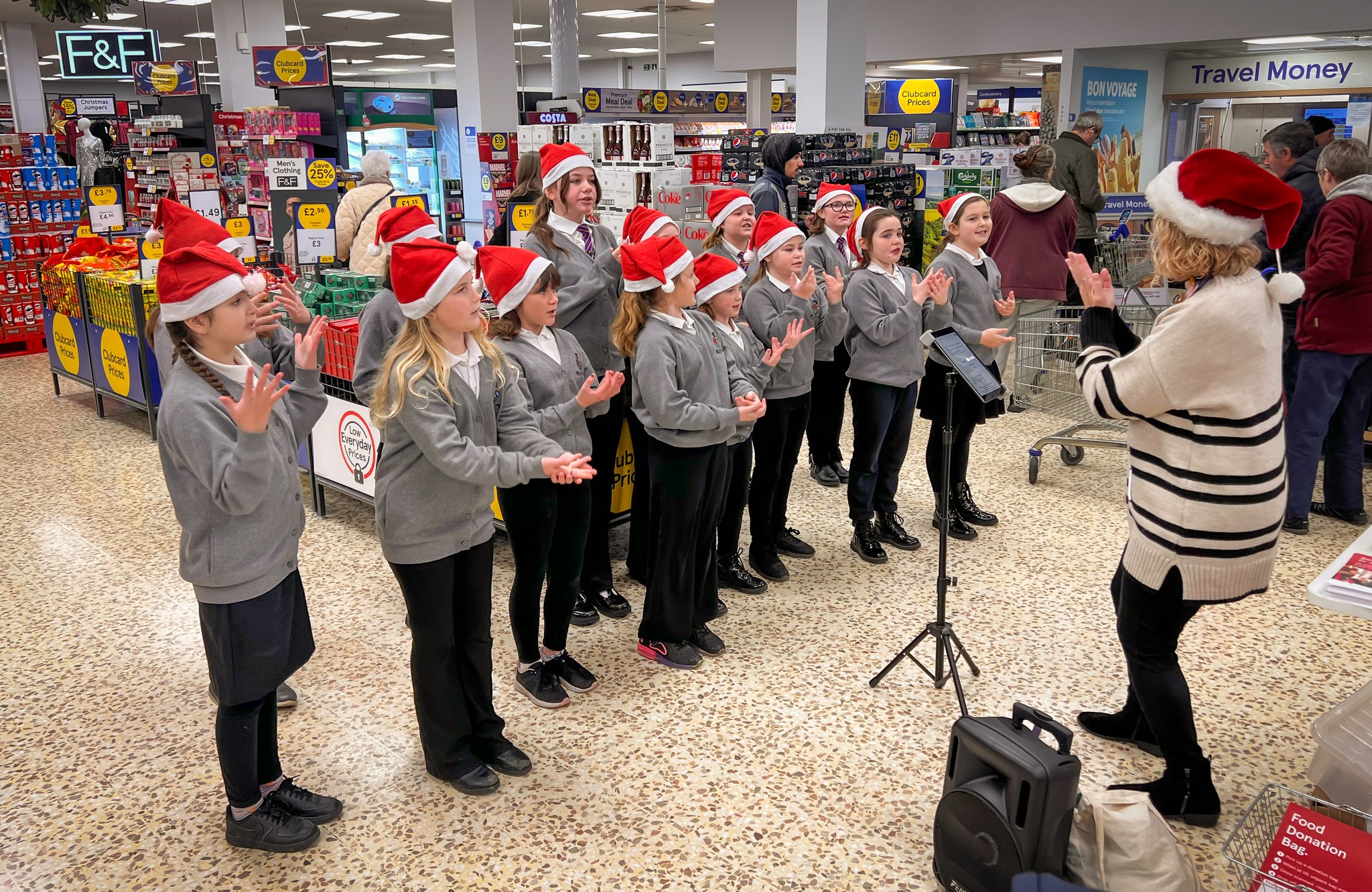 Tesco our biggest collection ever! Andover Foodbank